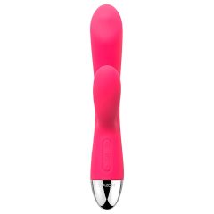   Svakom Trysta - vibrator rezistent la apă, cu bile în mișcare și țepi (roșu)