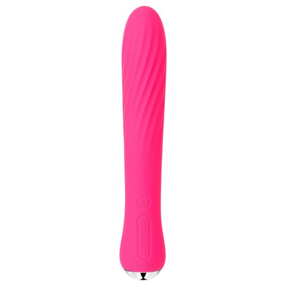 Svakom Anya - Vibrator cu Încălzire Reîncărcabilă (roșu)