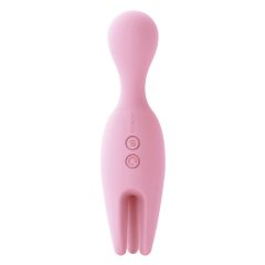 Svakom Nymph - vibrator clitoridian cu acumulator (roz pal)