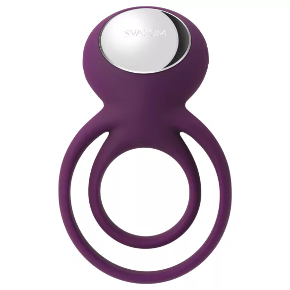 Svakom Tammy - inel pentru penis și testicule cu vibrații, reîncărcabil - mov