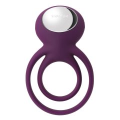   Svakom Tammy - inel vibrator pentru testicule și penis, cu acumulator, mov