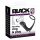 Black Velvets - vibrator anal cu inel pentru penis - silicon negru
