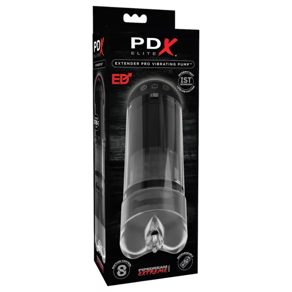 PDX Elite - masturbator electric cu funcție de sucțiune și vibrații