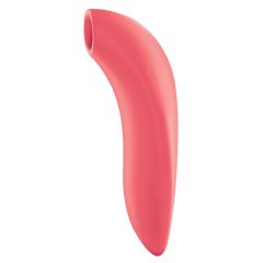   We-Vibe Melt - vibrator cu aer pulsat pentru clitoris, reincarcabil, inteligent (coral)