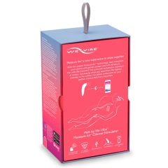   We-Vibe Melt - vibrator cu aer pulsat pentru clitoris, reincarcabil, inteligent (coral)