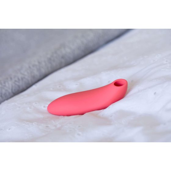 We-Vibe Melt - vibrator cu aer pulsat pentru clitoris, reincarcabil, inteligent (coral)