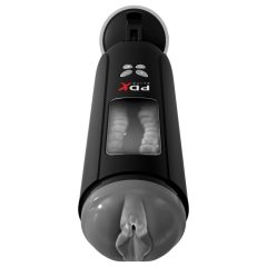   PDX Ultimate Milker - masturbator vaginal pentru penis, cu baterie (negru)