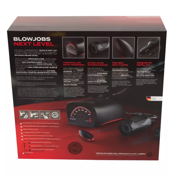 Suck-O-Mat 2.0 - masturbator automat electric