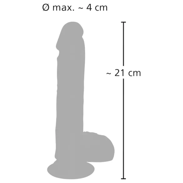 Medical Thrusting - vibratoare cu ventuză, mișcare și rotație, culoare naturală