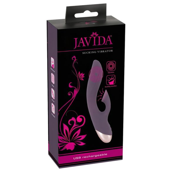 Javida - vibrator cu stimulare clitoridiană și funcție de aspirație