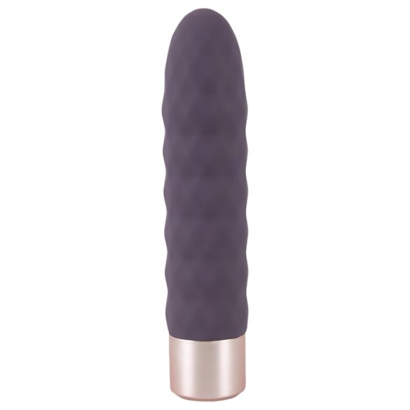 You2Toys Elegant Diamond - vibrator tip baghetă reîncărcabil - mov