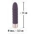 You2Toys Elegant Diamond - vibrator tip baghetă reîncărcabil - mov