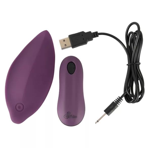 SMILE - Vibrator pentru clitoris reîncărcabil - lila