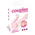 Couples Choice - vibrator pentru cuplu cu 2 motoare - roz