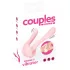 Couples Choice - vibrator de cuplu cu 2 motoare (roz)