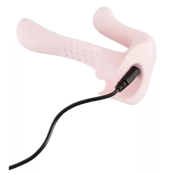 Couples Choice - vibrator de cuplu cu 2 motoare (roz)