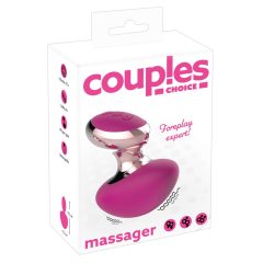   Alegerea cuplului - Vibrator de masaj mini, cu baterie încorporată (roz)