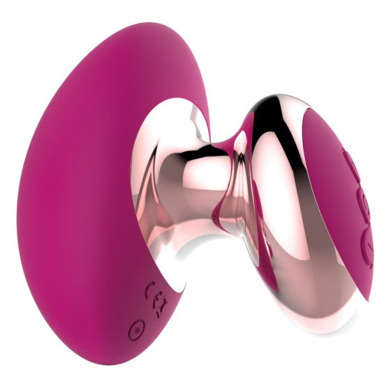 Alegerea cuplului - Vibrator de masaj mini, cu baterie încorporată (roz)