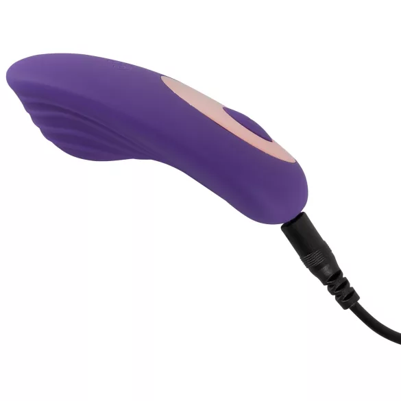 SMILE - Vibrator pentru clitoris cu telecomandă, reîncărcabil - mov