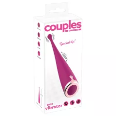 Couples Choice - vibrator clitoridian reîncărcabil - roz