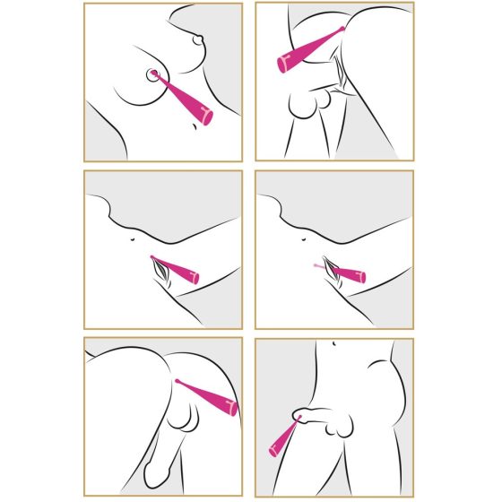 Alegerea Cuplurilor - vibrator clitoridian cu acumulator (roz)