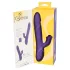 Smile Pearl - vibrator cu bile stimulatoare - liliac