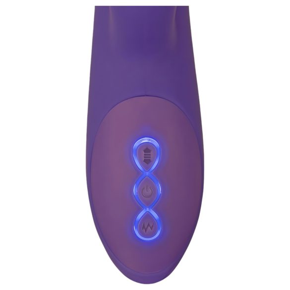 Smile Pearl - vibrator cu bile stimulatoare - liliac