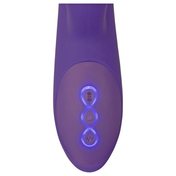 Smile Pearl - vibrator cu bile stimulatoare - liliac