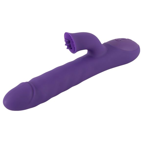 Smile Pearl - vibrator cu bile stimulatoare - liliac
