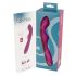 SMILE - vibrator flexibil pentru punctele A și G (roz)