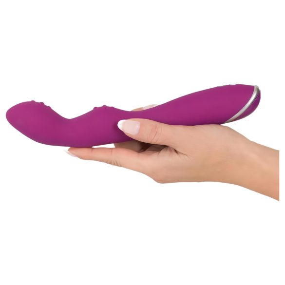 SMILE - vibrator flexibil punct A și G - silicon roz