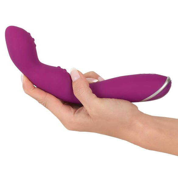 SMILE - vibrator flexibil punct A și G - silicon roz