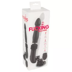   You2Toys - mașină de sex cu telecomandă - vibrator cu împingere, negru