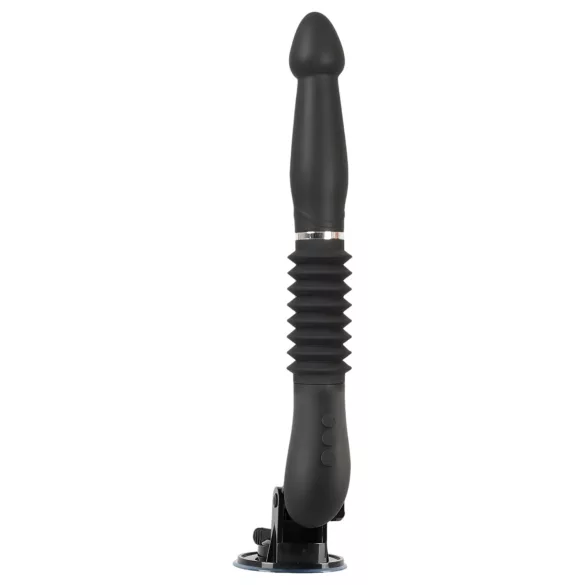 You2Toys - mașină de sex cu telecomandă - vibrator cu împingere, negru