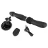 You2Toys - mașină de sex cu telecomandă - vibrator cu împingere, negru