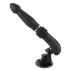You2Toys - mașină de sex cu telecomandă - vibrator cu împingere, negru