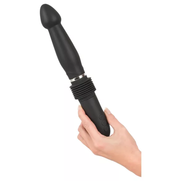 You2Toys - mașină de sex cu telecomandă - vibrator cu împingere, negru