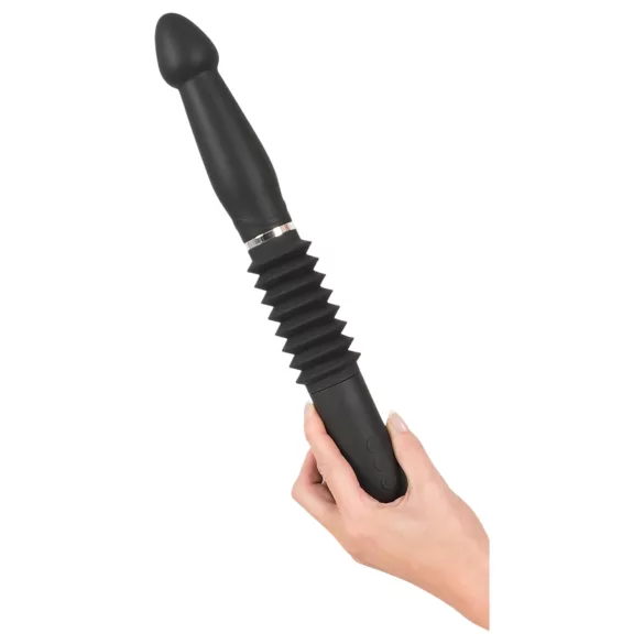 You2Toys - mașină de sex cu telecomandă - vibrator cu împingere, negru