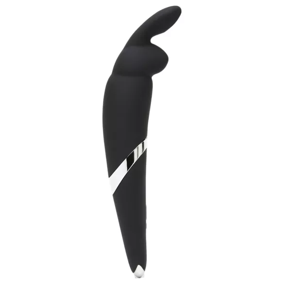 Happyrabbit - masajator wand vibrator cu acumulator - negru