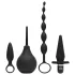 Fifty Shades of Grey - set 4 în 1 pentru anal - negru