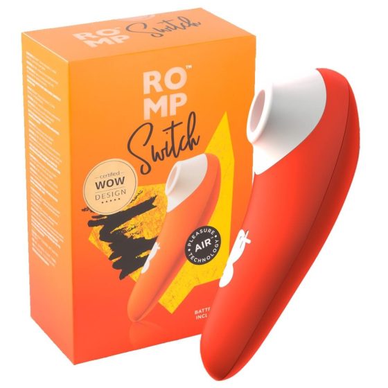 ROMP Switch - Stimulator de clitoris cu valuri de aer (portocaliu)