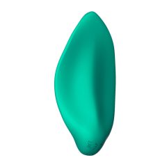   ROMP Wave - vibrator clitoridian, rezistent la apă, cu acumulator (verde)