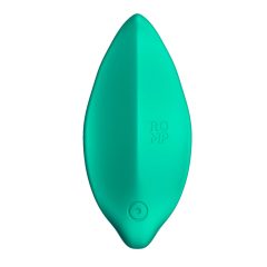   ROMP Wave - vibrator clitoridian, rezistent la apă, cu acumulator (verde)