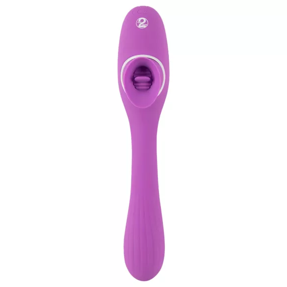 You2Toys - Vibrator 2 funcții - reîncărcabil 2în1 - mov