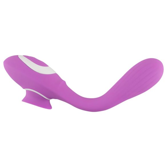You2Toys - Vibrator 2 funcții - reîncărcabil 2în1 - mov