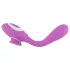You2Toys - Vibrator 2 funcții - reîncărcabil 2în1 - mov