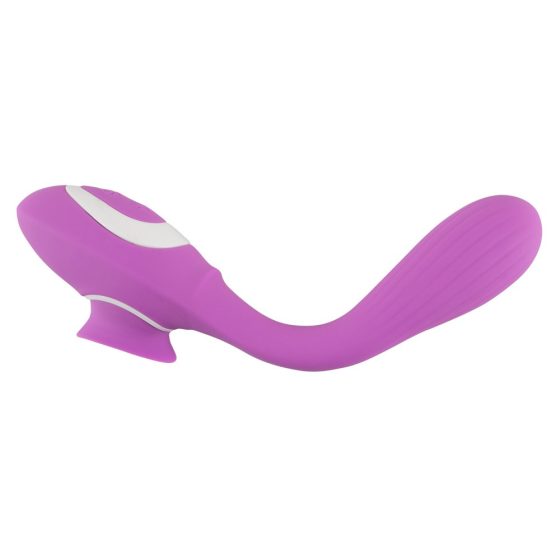 You2Toys - 2-Funcții Vibe - vibrator clitoridian și vaginal reîncărcabil (mov)
