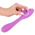 You2Toys - Vibrator 2 funcții - reîncărcabil 2în1 - mov
