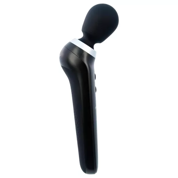PalmPower Extreme Wand - vibrator masaj reîncărcabil - negru