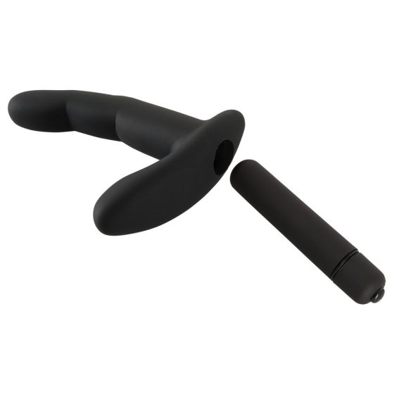 Rebel Degetul Obraznic - vibrator de prostată (negru)